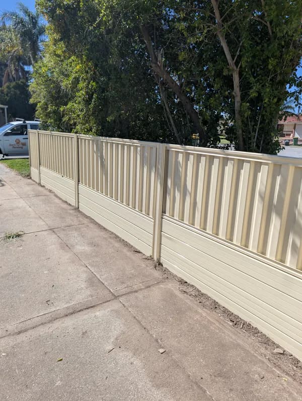 Completed fencing project 6